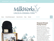 Tablet Screenshot of milkworks.org